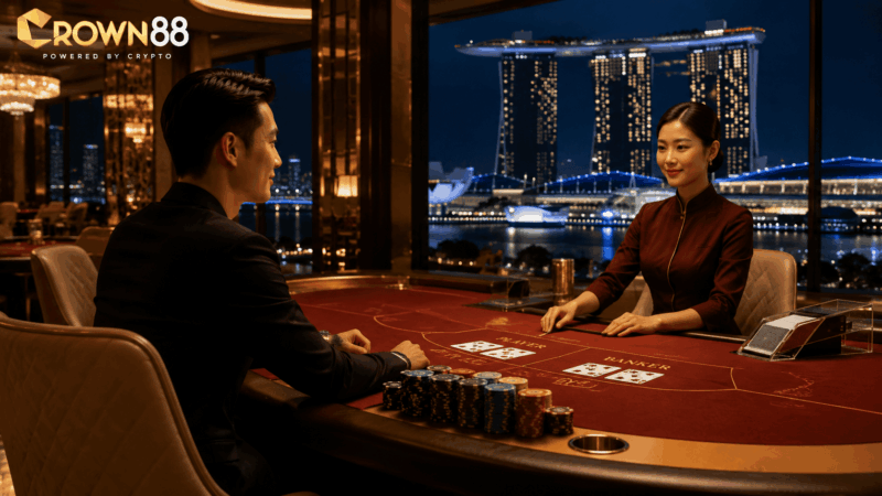 Banker vs player decisions during a larger baccarat bankroll session