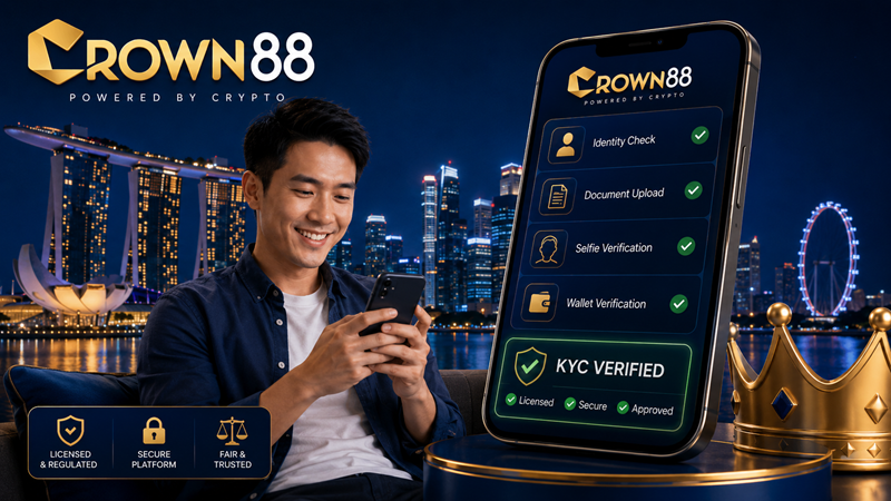 crown88 kyc for player verification