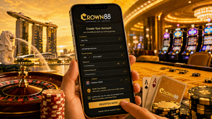 crown88 sg account registration