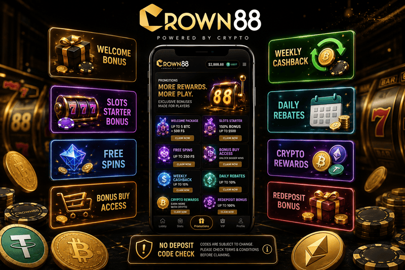 crypto casino bonuses on c88 singapore