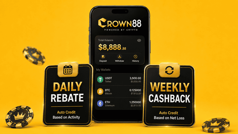 C88 daily rebate and weekly cashback