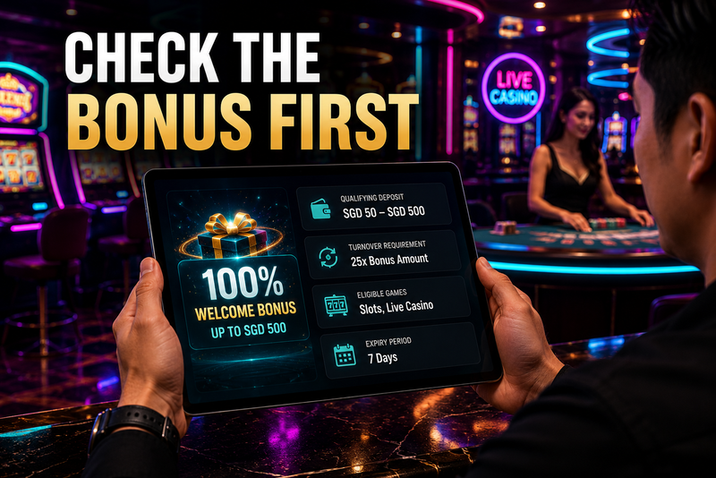 Online casino bonus terms before playing
