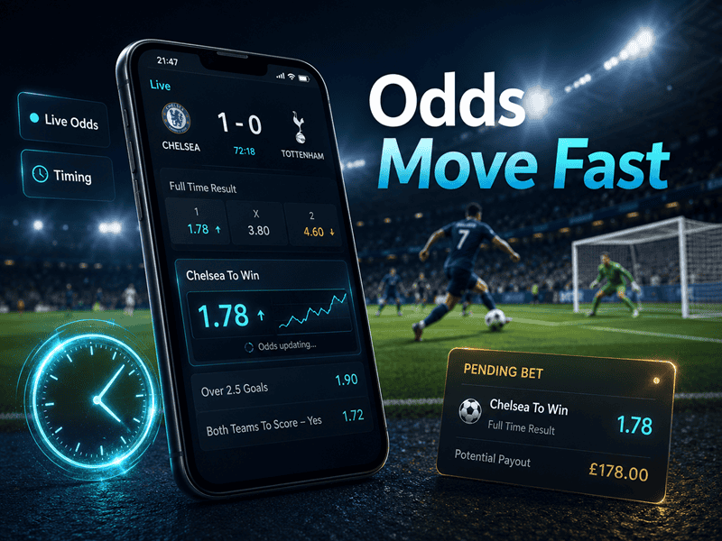 Kelly Criterion for Live Betting